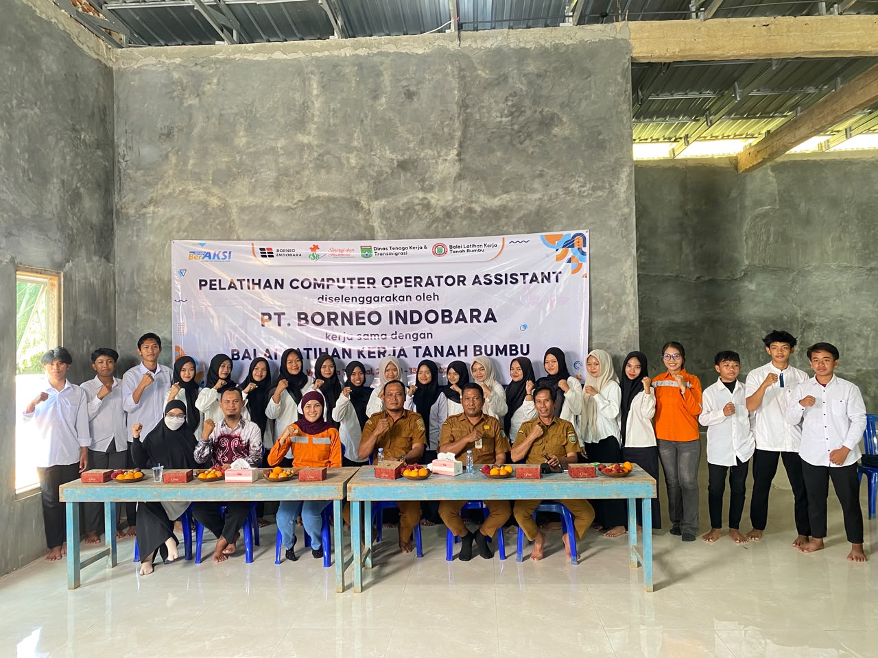 Pelatihan Computer Operator Assistant Resmi Dibuka, Wujud Kolaborasi PT Borneo Indobara dan UPTD BLK Tanah Bumbu Tingkatkan Kompetensi Masyarakat