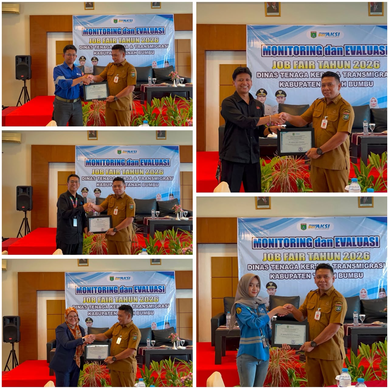 MONITORING DAN EVALUASI JOB FAIR EXPO 2026, DISNAKERTRANS TANAH BUMBU PERKUAT SINERGI DENGAN DUNIA USAHA
